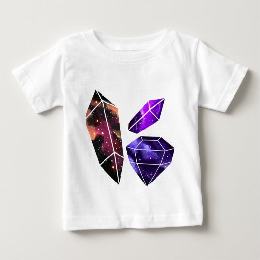 Space Crystals Baby Bodysuit (Voorkant)