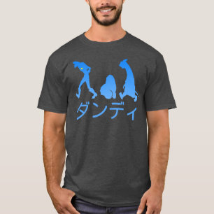 Space Dandy Silhouette Dandy Blue T-shirt