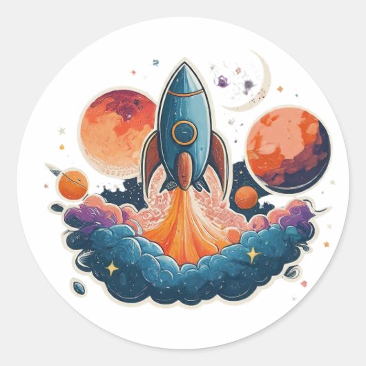 Space Design sticker (Voorkant)