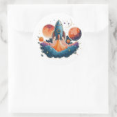 Space Design sticker (Tas)