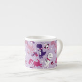 Space Dinosaurs, Cute Dinosaurs, Stars, Space Ship Espresso Kop (Voorkant rechts)