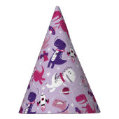 Space Dinosaurs, Cute Dinosaurs, Stars, Space Ship Feesthoedjes (Rechts)