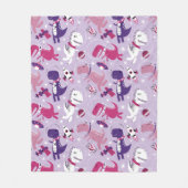 Space Dinosaurs, Cute Dinosaurs, Stars, Space Ship Fleece Deken (Voorkant)