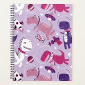 Space Dinosaurs, Cute Dinosaurs, Stars, Space Ship Planner (Voorkant)