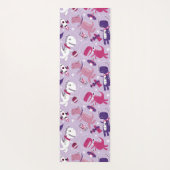 Space Dinosaurs, Cute Dinosaurs, Stars, Space Ship Yogamat (Achterkant)