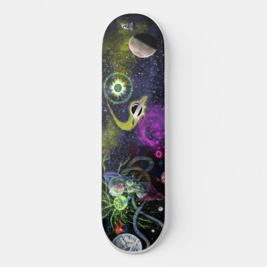 Space Diva Skateboard (Voorkant)