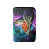 Space dj cat pizza badmat (Voorkant Verticaal)