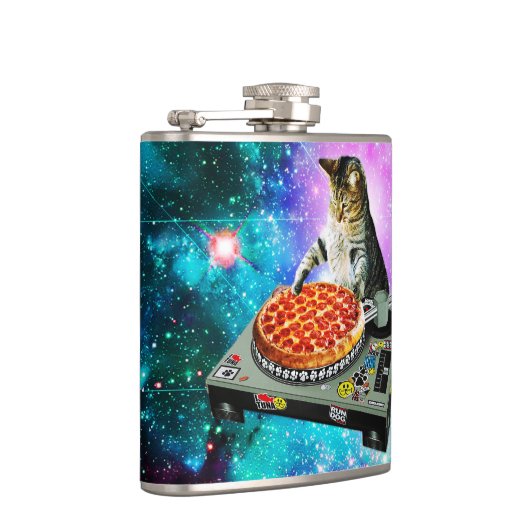 Space dj cat pizza heupfles (Rechts)