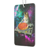 Space dj cat pizza luchtverfrisser (Links)