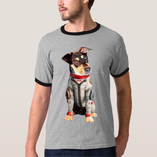 Space doggie t-shirt (Voorkant)