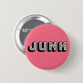 SPACE DOGS RADiO - JUNK BADGE Ronde Button 5,7 Cm (Voorkant /achterkant)