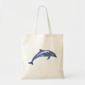 Space Dolphin Tote Bag (Voorkant)