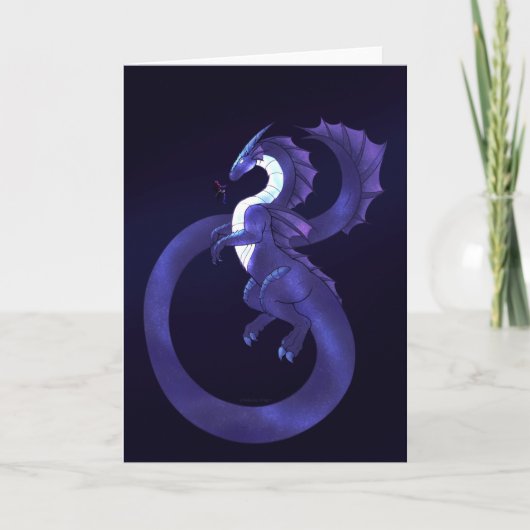 Space Dragon Draco Kaart (Voorkant)