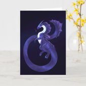 Space Dragon Draco Kaart (Gele Bloem)