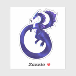 Space Dragon Draco Sticker