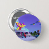 Space Eats Cafe Button (Voorkant /achterkant)