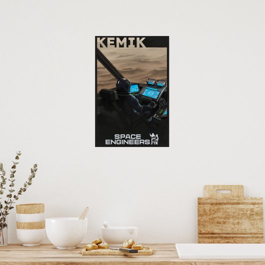 Space Engineers 2: Kemik Poster (Keuken)