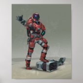 Space Engineers 2 Suit Poster (Voorkant)