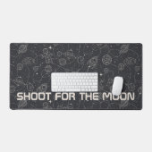 Space Exploration Galaxy Universe Star Personalise Bureaumat (Keyboard & Muis)