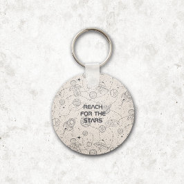 Space Exploration Galaxy Universe Star Personalise Sleutelhanger