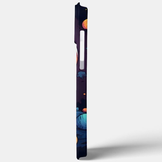 Space Explorer Art Case-Mate iPhone Case (Achterkant / Links)