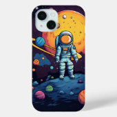 Space Explorer Art Case-Mate iPhone Case (Achterkant)