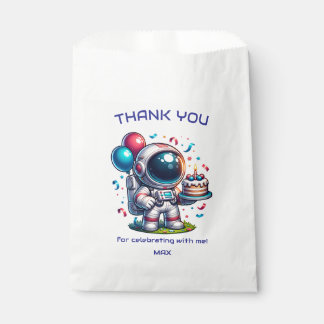  Space Explorer Astronaut Birthday Favor Bag Bedankzakje