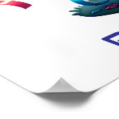 Space Explorer Astronaut Birthday Poster Custom (Coin)