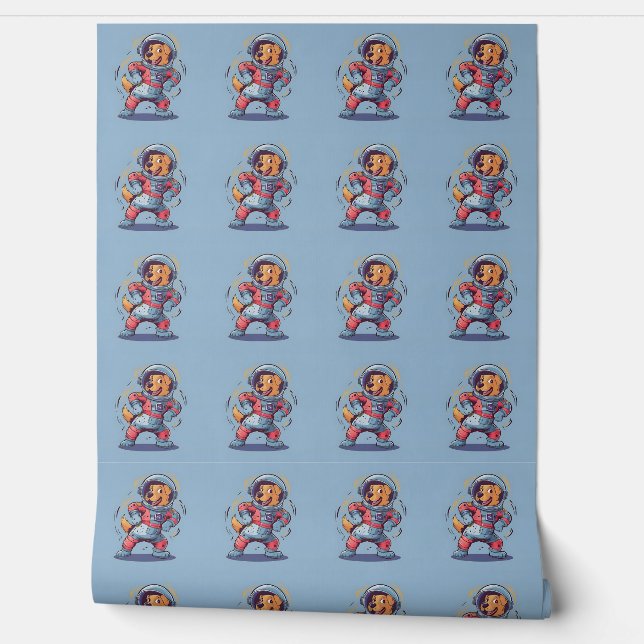 Space Explorer hond Behang (Afrollen)
