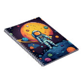 Space Explorer iPad Cover Notitieboek (Rechterzijde)
