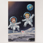 Space explorer Puzzle (Vertical)