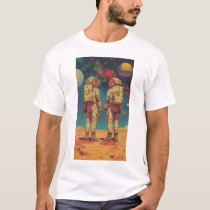 Space Explorer T-shirt voor dames met Vrouw Astron