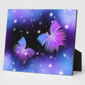 Space Fantasy Butterflies Cosmic Fotoplaat (Zijkant)