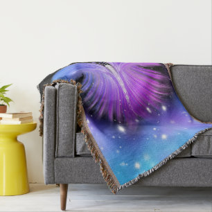 Space Fantasy Butterfly Cosmic Deken