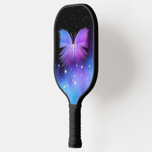 Space Fantasy Butterfly Cosmic Pickleball Paddle (Links)