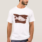 Space Ferret-Shirt T-shirt (Voorkant)