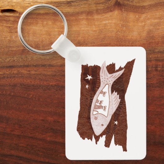 Space Ferretten Sleutelhanger (Voorkant)