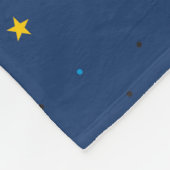 Space Fleece Blanket Deken (Hoek)