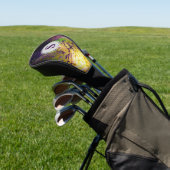 Space Flotsam Monogram Golfheadcover (Insitu)