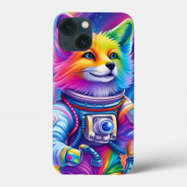 Space Fox #2 - Telefoonhoes iPhone 13 Mini Hoesje