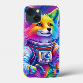 Space Fox #2 - Telefoonhoes iPhone 13 Mini Hoesje