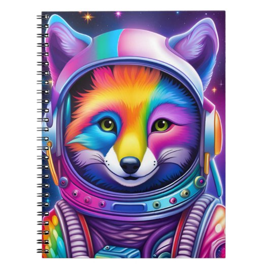 Space Fox Notitieboek (Voorkant)