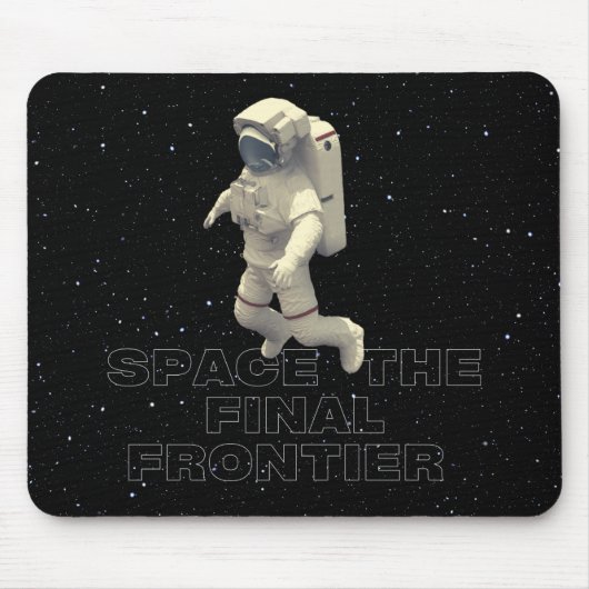 Space Frontier Mousepad Muismat (Voorkant)
