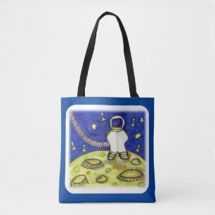 Space Fun Astronaut Bordspel Stuk Draagtas