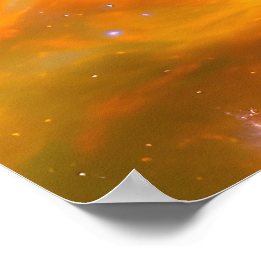 Space Galaxy-Afbeelding Poster (Hoek)