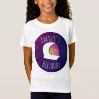 Space Galaxy Astronaut Paars Ombre Birthday Party
