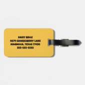 Space Galaxy Bagagelabel (Achterkant horizontaal)