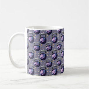 Space Galaxy Kettlebell Koffiemok