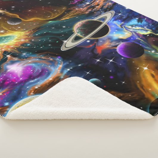 Space Galaxy Nebula, Planètes, Petite couverture S (3/4)