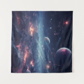 Space Galaxy symfonie tapijt Wandkleed (Voorkant (horizontaal))